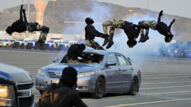 صورة قوات مكلفة بأمن موسم الحج