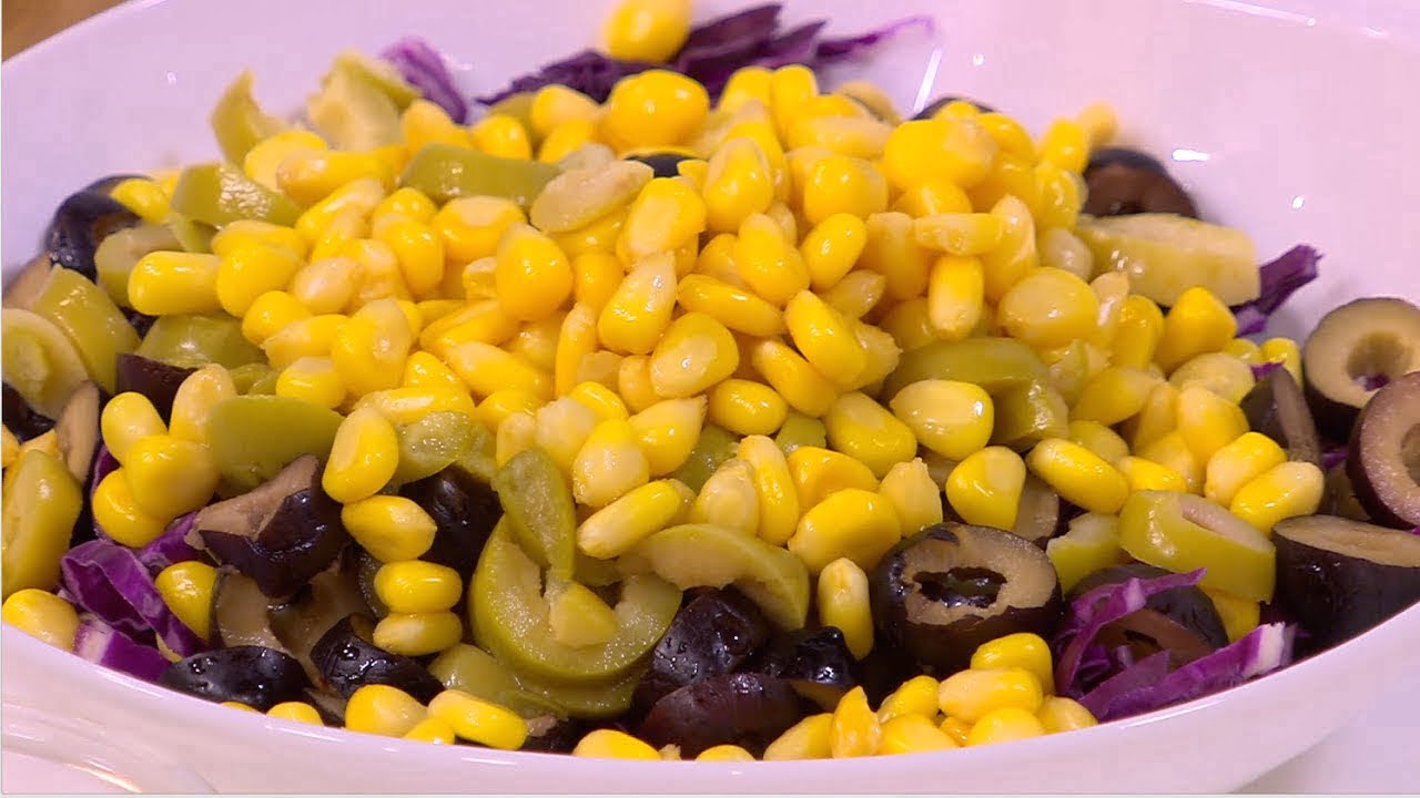 سلطة الكرنب والذرة
