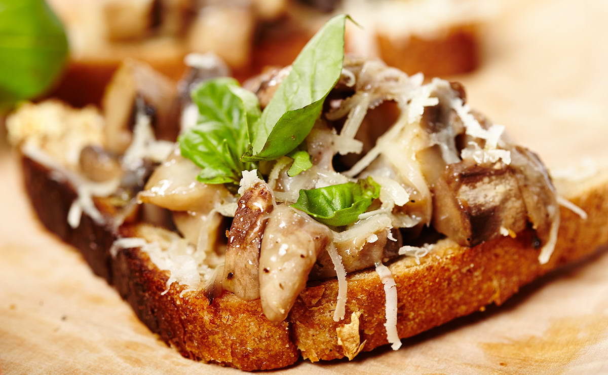 طريقة تحضير توست الفطر