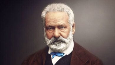 صورة الكاتب الرومانسي فيكتور هوجو