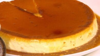 صورة طريقة تحضير كريم كراميل بجبنة كيري