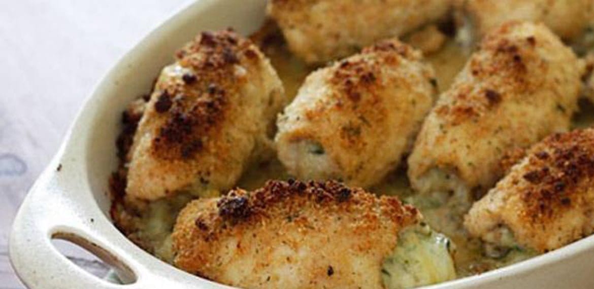 طريقة تحضير أفخاذ الدجاج المحشية