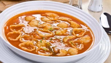 صورة طريقة تحضير شوربة المعكرونة