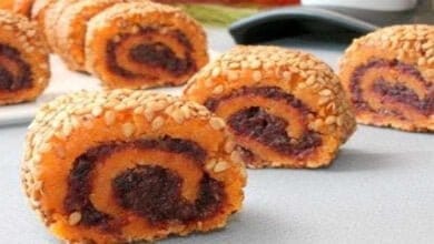 صورة طريقة تحضير لفائف التمر