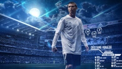 صورة كريستيانو رونالدو مزيج الموهبة والاجتهاد
