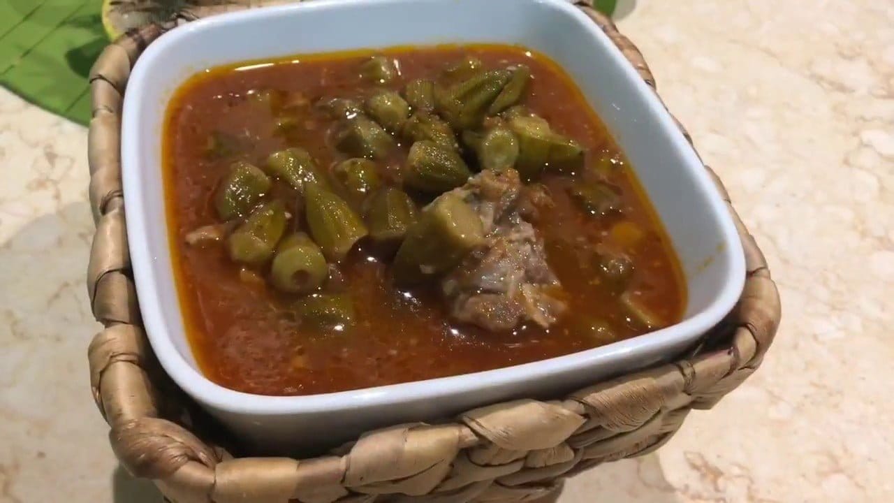 طريقة إعداد البامية الحلبية