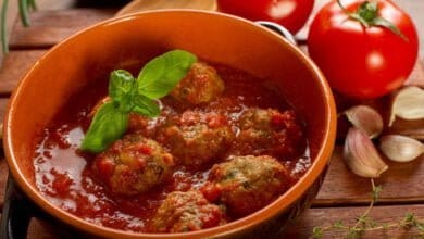 صورة كفتة الطماطم بالفطر