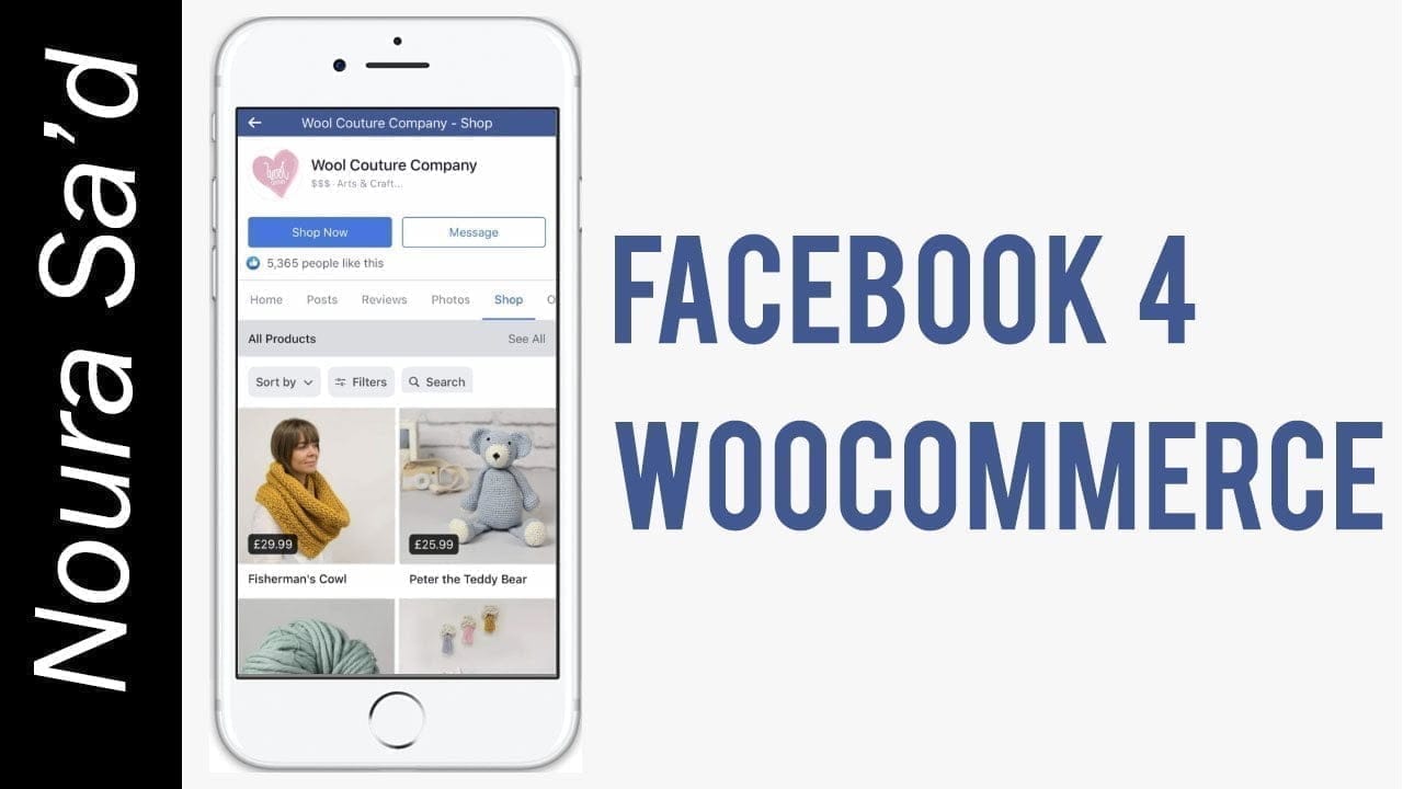 انشاء متجر على الفيسبوك Facebook باستخدام ووكومرس WooCommerce