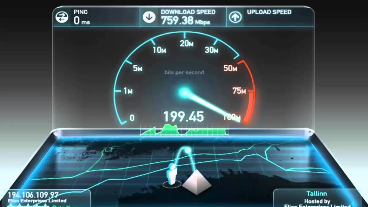 تعرف على سرعات الإنترنت في العالم