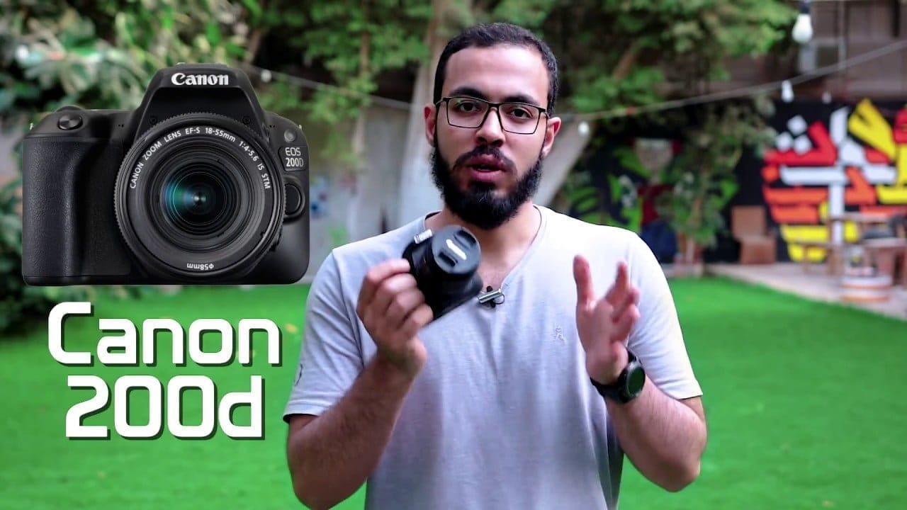 كاميرا Canon 200d أفضل كاميرا للبدء على اليوتيوب