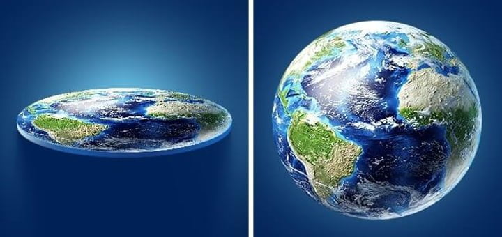هل الأرض كروية أم مسطحة وإثبات كروية الأرض