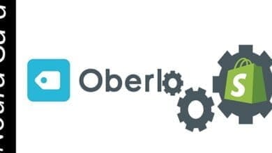 صورة ضبط إعدادات تطبيق أوبرلو مع Shopify