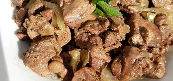 طريقة تحضير كبدة الدجاج