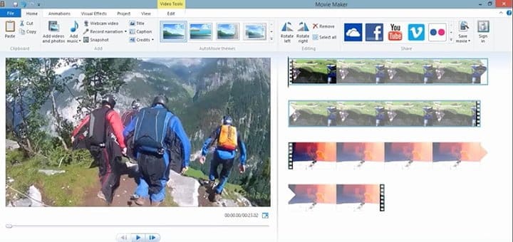 كيف تستخدم برنامج Movie Maker