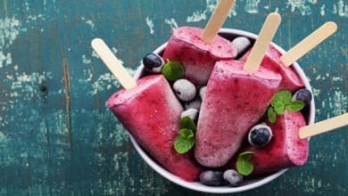 صورة طريقة صنع آيس كريم البطيخ اللذيذ