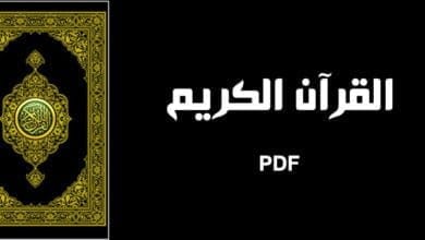 صورة تحميل القرآن الكريم بصيغة PDF