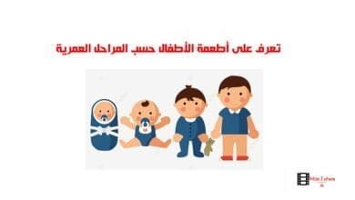 صورة تعرف على أطعمة الأطفال حسب المراحل العمرية