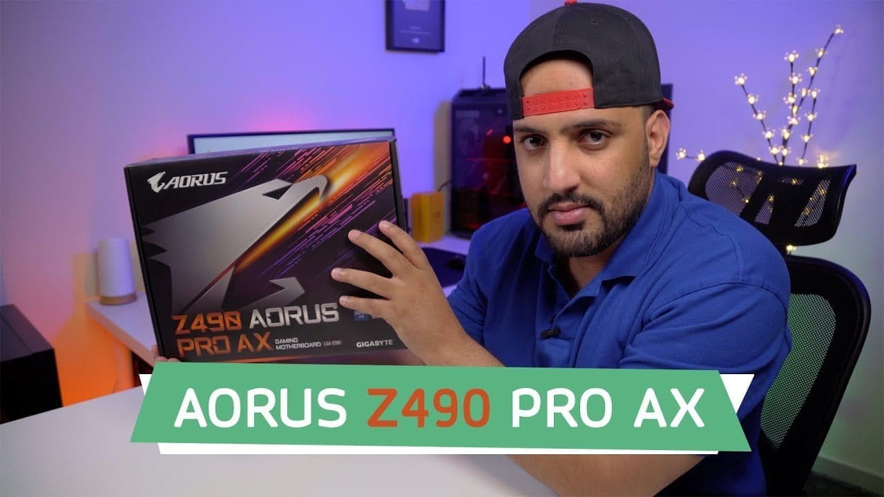 معاينة اللوحة Z490 AORUS Pro AX