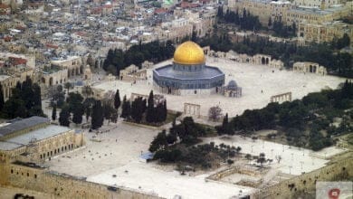 صورة الحفريات تحت القدس أوائل القرن الماضي