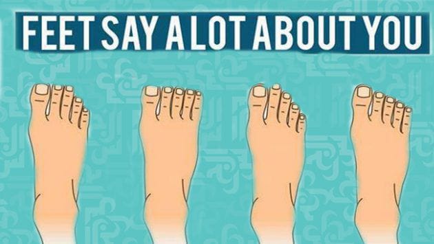 شكل الاقدام - هذا ما يقوله شكل قدميك عن شخصيتك!